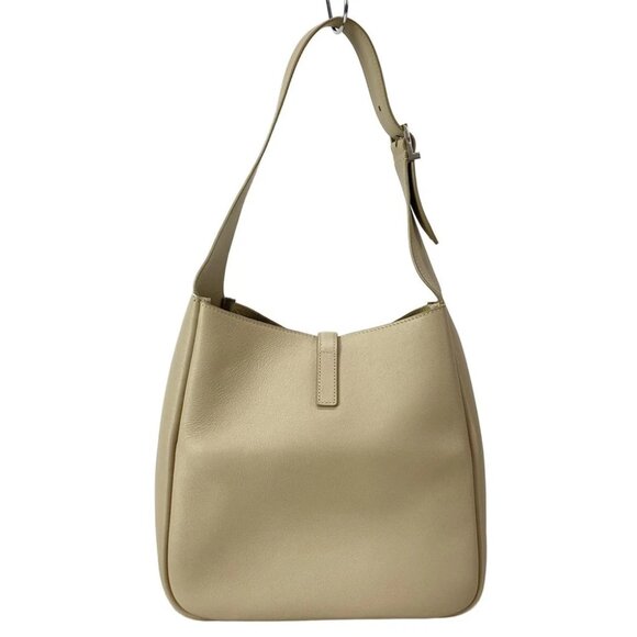 SAINT LAURENT PARIS LE 5 A 7 Soft Small Beige Grain Leather - - Picture 3 of 16